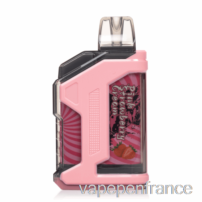 Donc Soul Nola Bar 10000 Stylo Vape Jetable Crème Fraise Rose